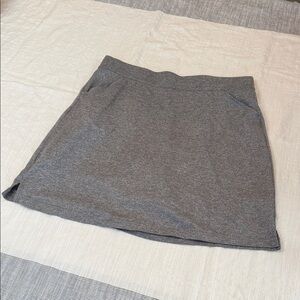 Peter Millar Classic Gray Knit Skirt - Casual Women's Skort size medium